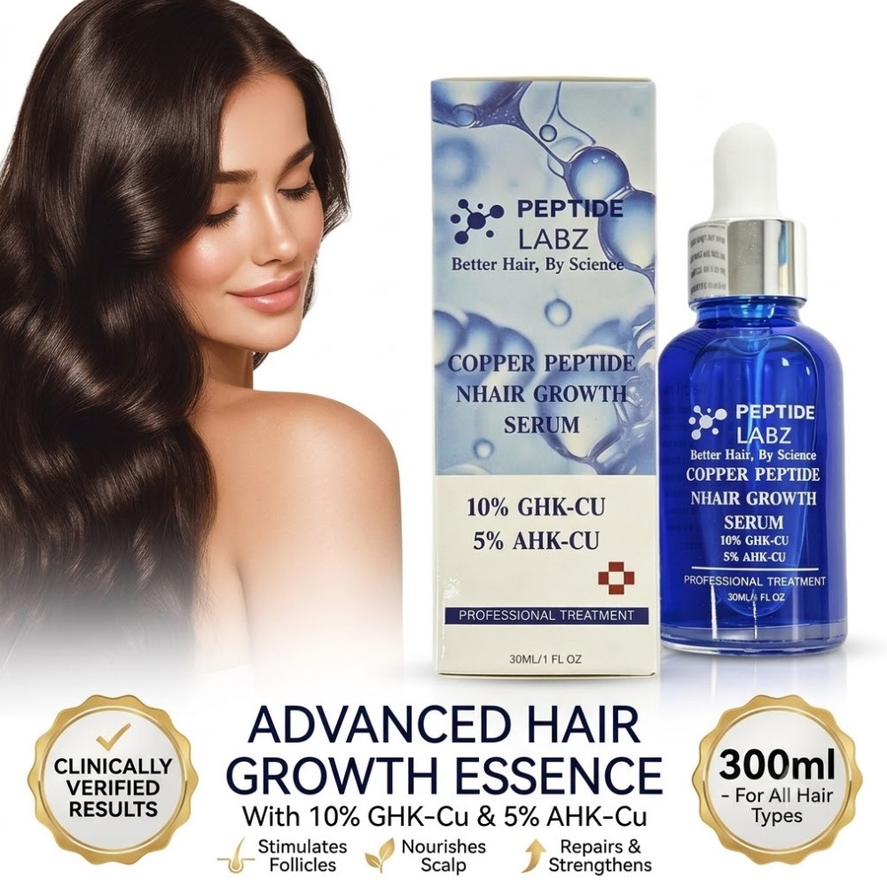 Hyaluronic Acid Facial Serum - Essenza per la Crescita dei Capelli