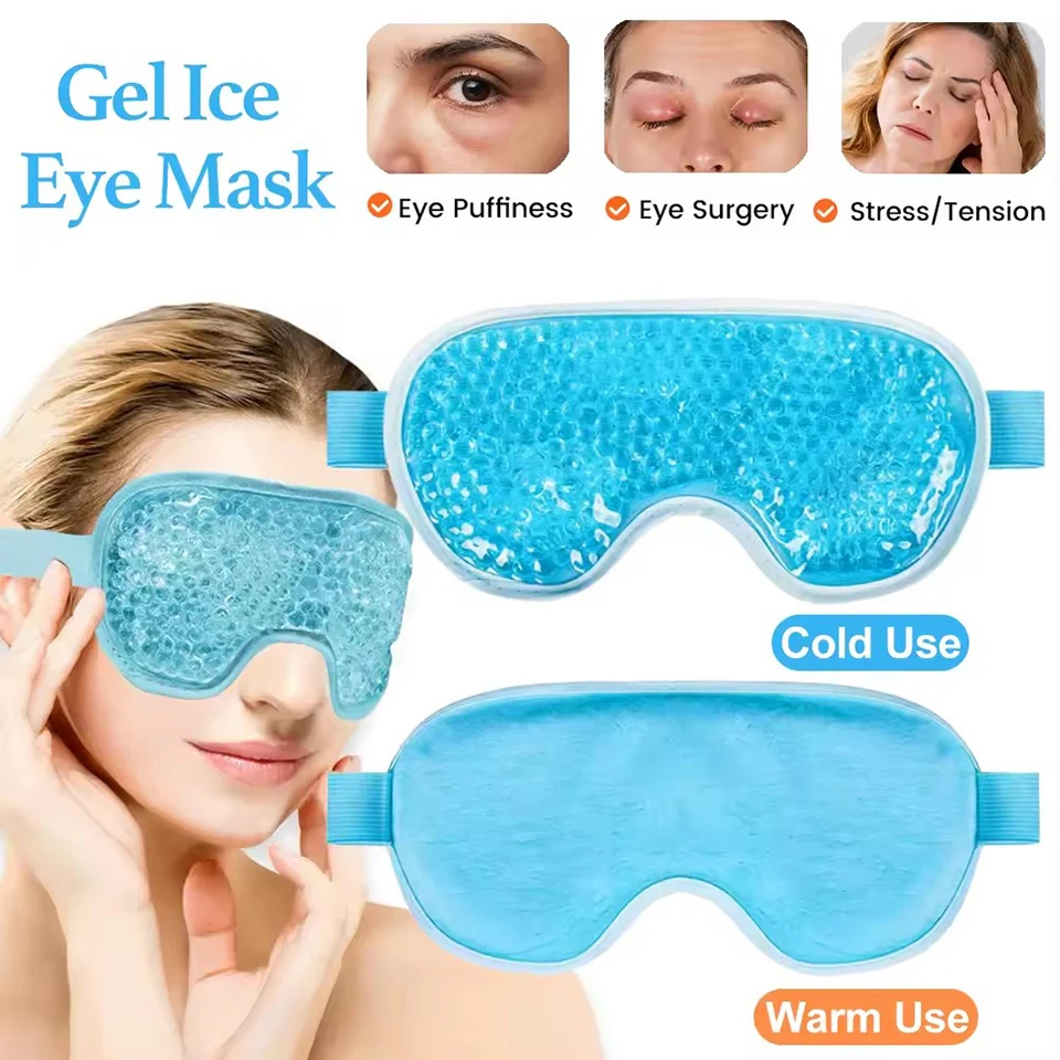 Skincare - Maschera Oculare per Impacchi Freddi Riutilizzabile