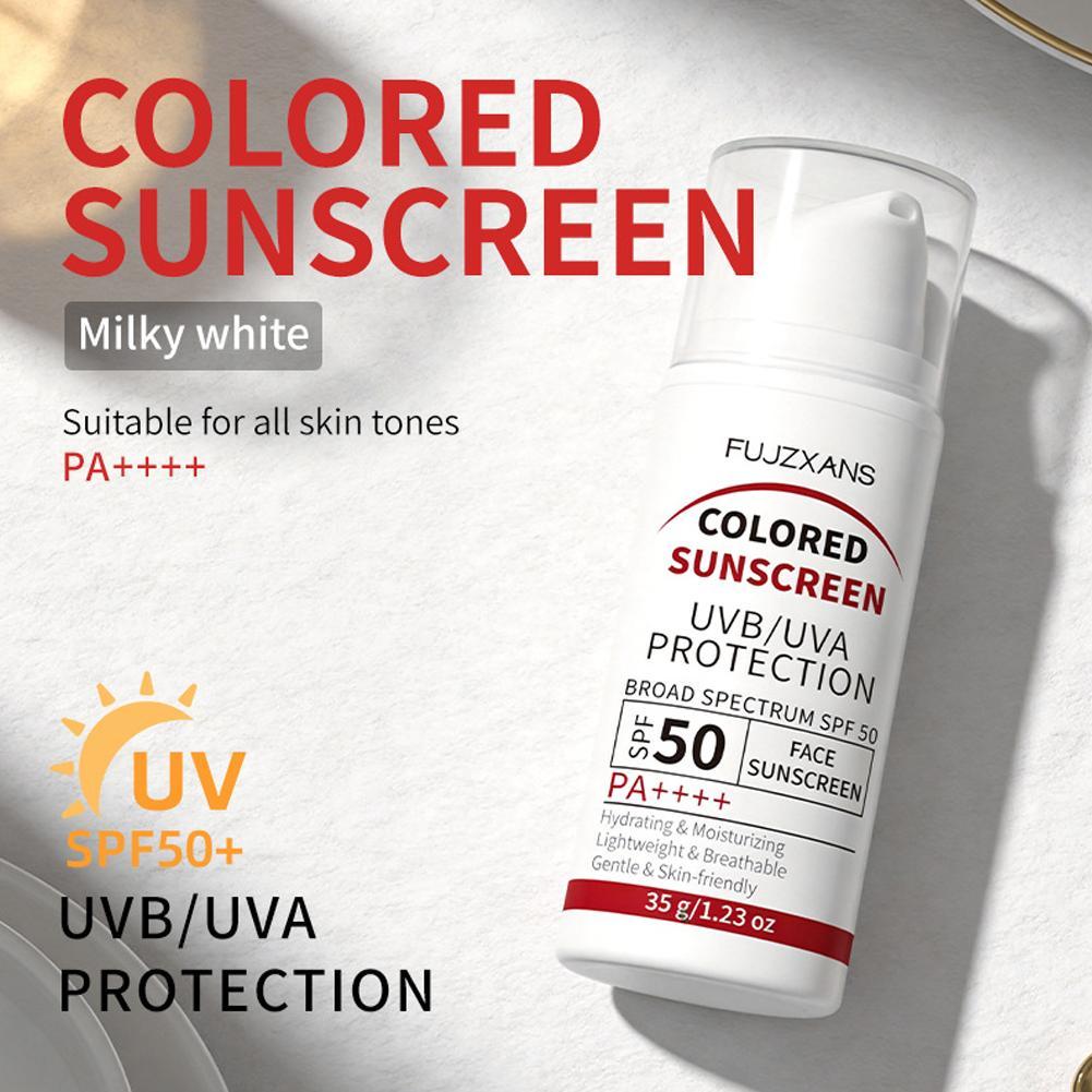 Spf 50 Waterproof Sunscreen - Crema Solare Multitono Colorata SPF50 PA++++