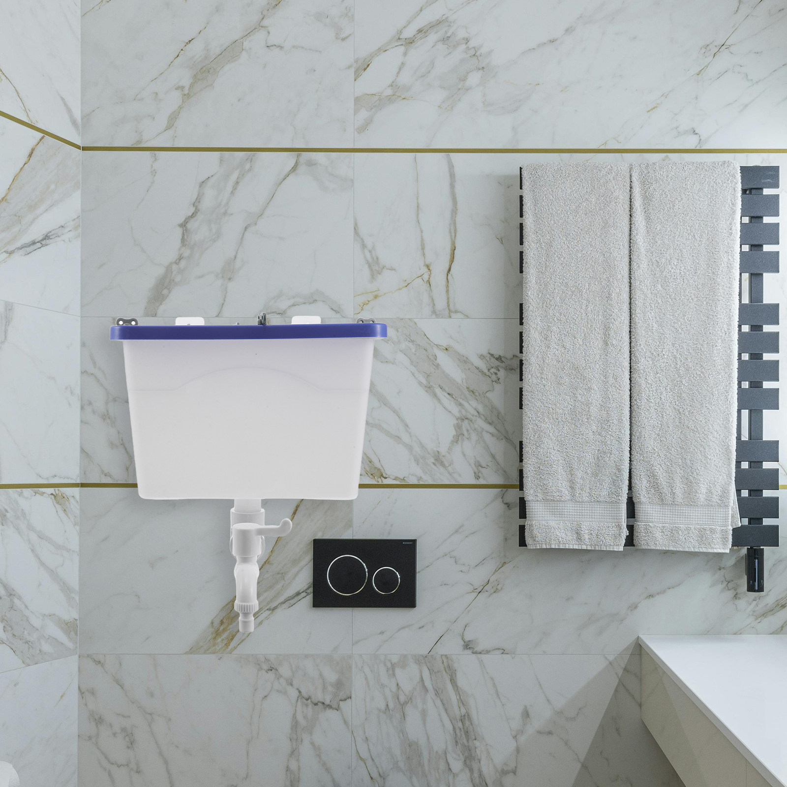 Hair Care - Lavabo Pieghevole da Parete per Anziani,