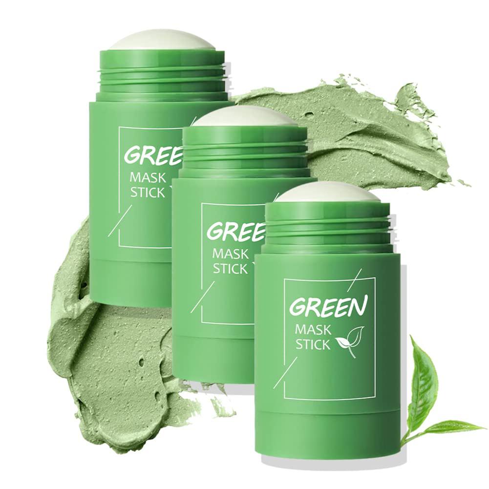 Green Tea Cleansing Clay Mask - 1/3PCS Bastone di argilla al tè
