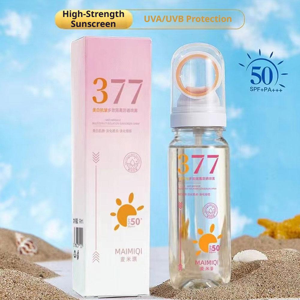 MAIMIQI Spray Solare Sbiancant - Spf 50 Waterproof Sunscreen recensione e prezzo