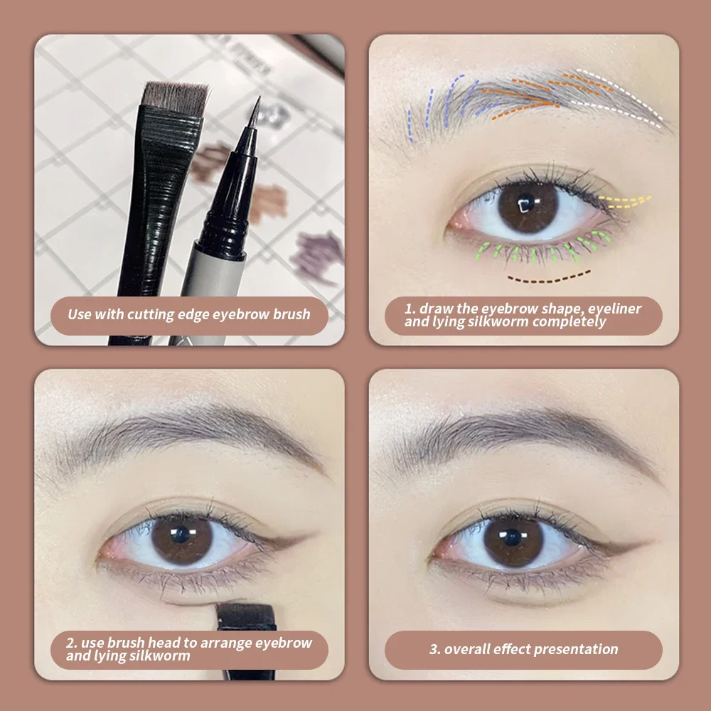 Matita per sopracciglia liquid - Waterproof Liquid Eyeliner Pen recensione e prezzo