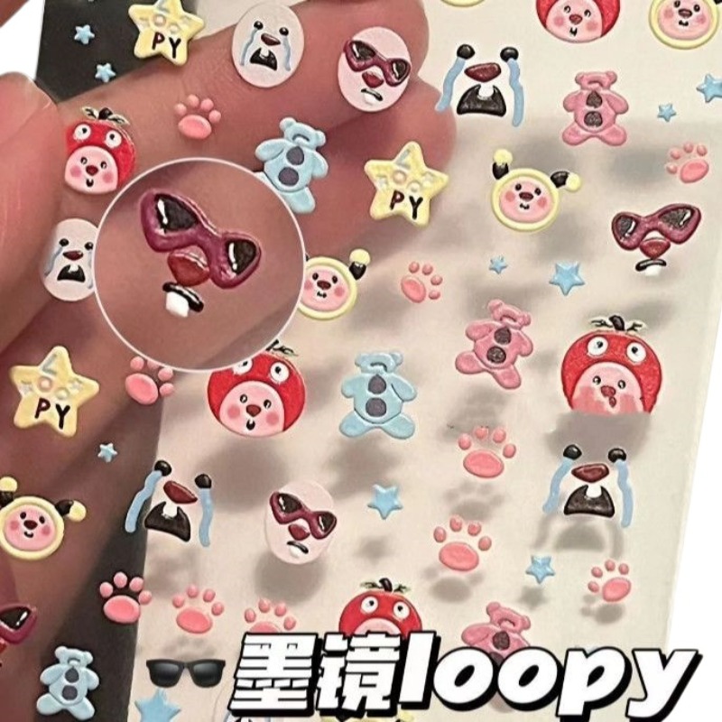 Adesivo 3D in rilievo Loopy, a - Nail Art recensione e prezzo
