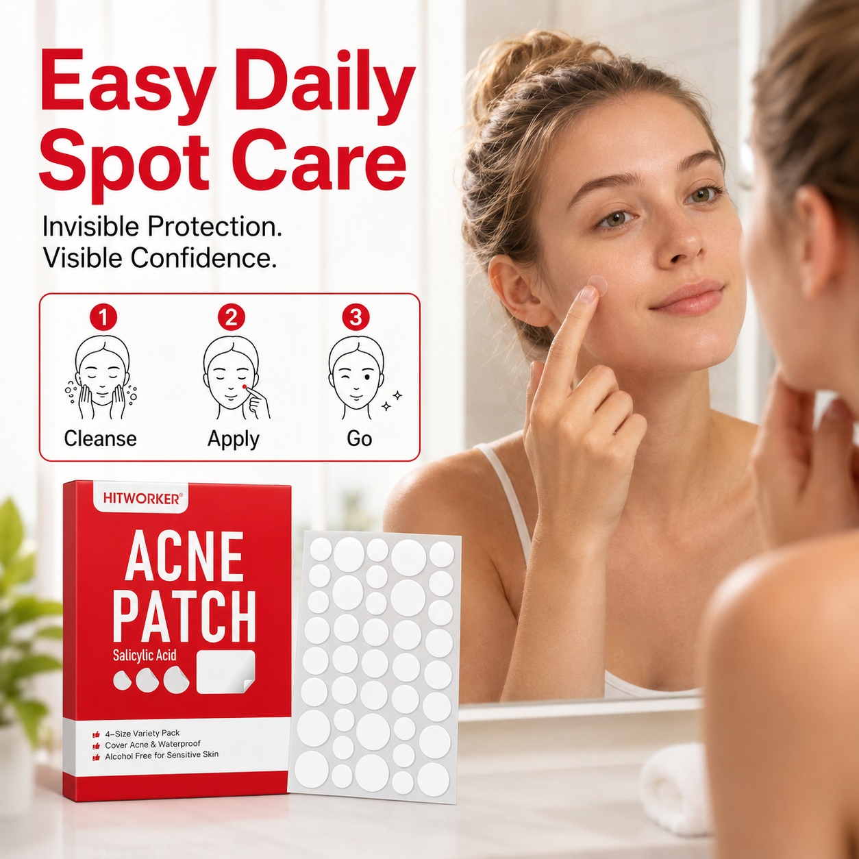 Cerotti Idrocolloidali per Acn - Hydrocolloid Pimple Patch recensione e prezzo
