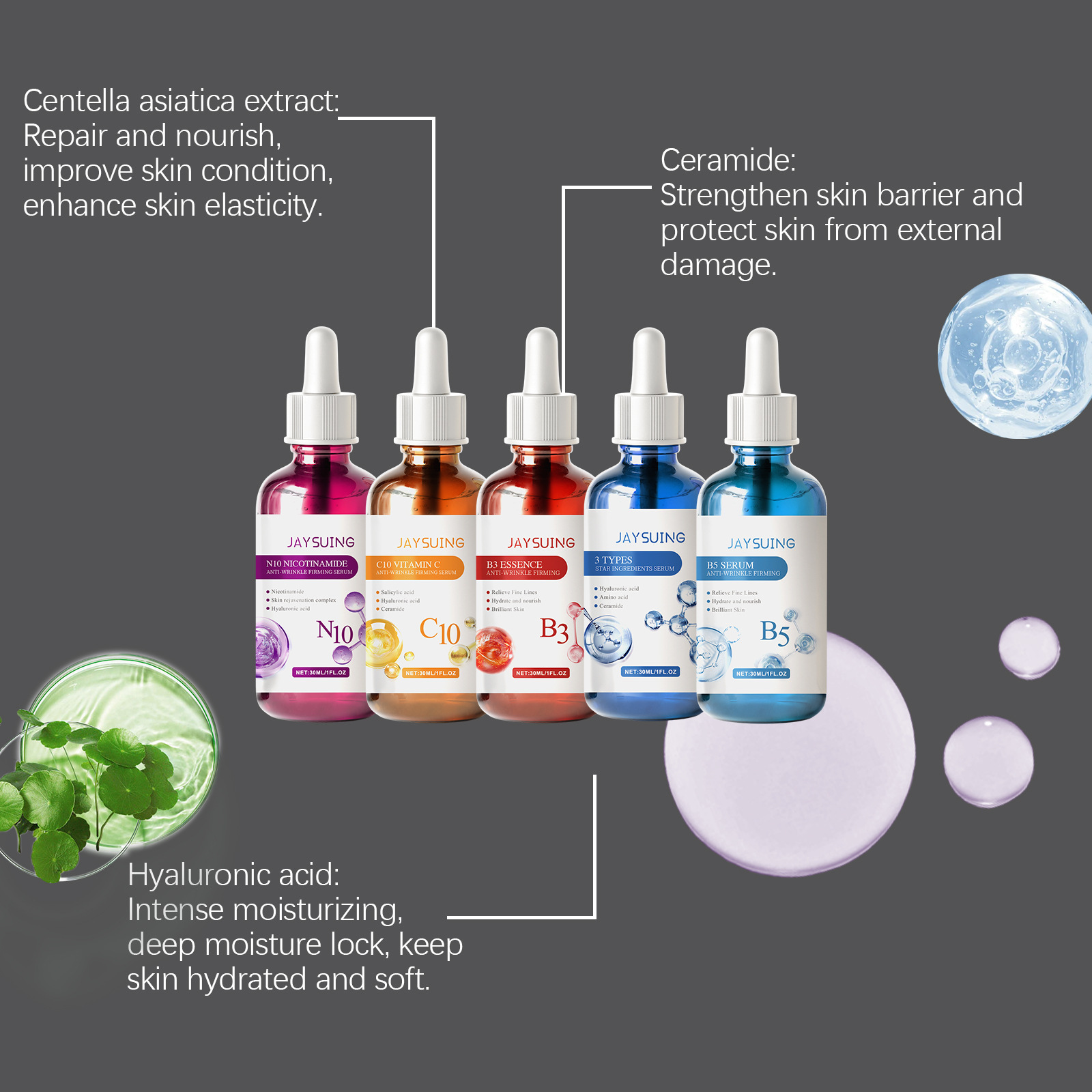 Siero viso Set per la cura del - Niacinamide Pore Shrinking Essence recensione e prezzo
