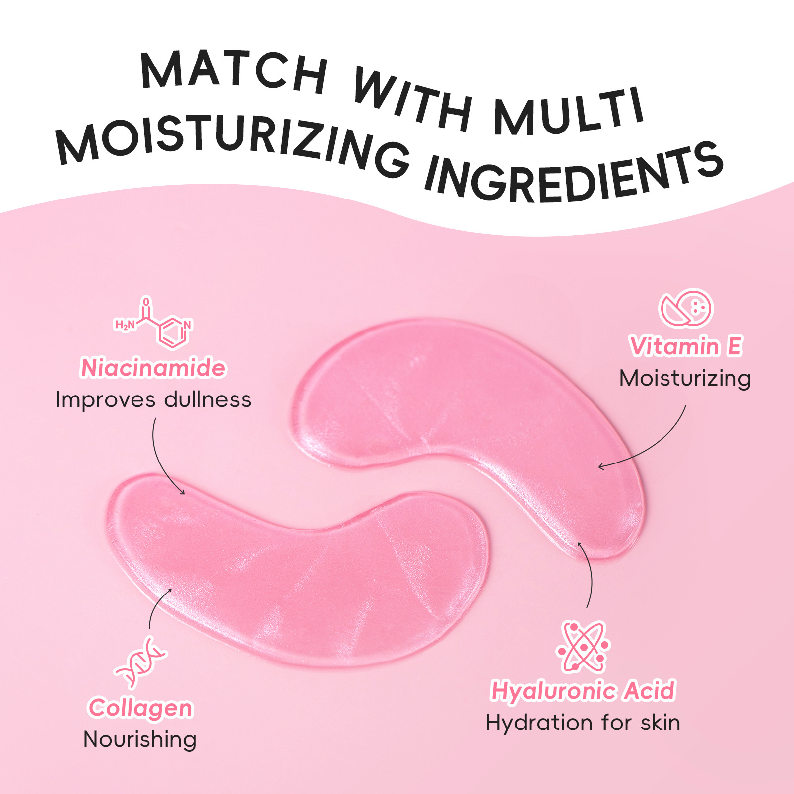 Maschera per gli occhi solubil - Collagen Under Eye Patches recensione e prezzo