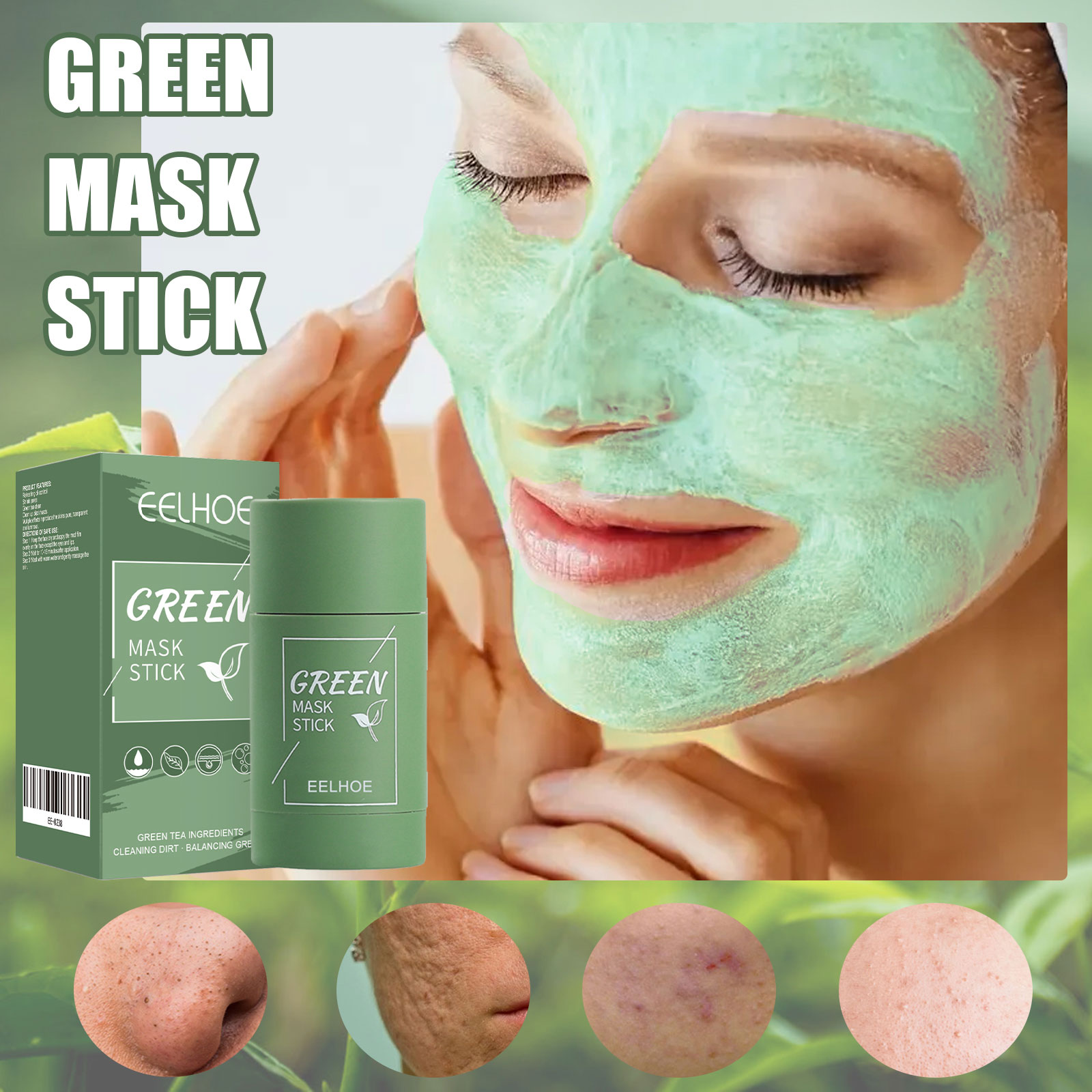 Maschera Solida al Tè Verde -  - Green Tea Cleansing Clay Mask recensione e prezzo