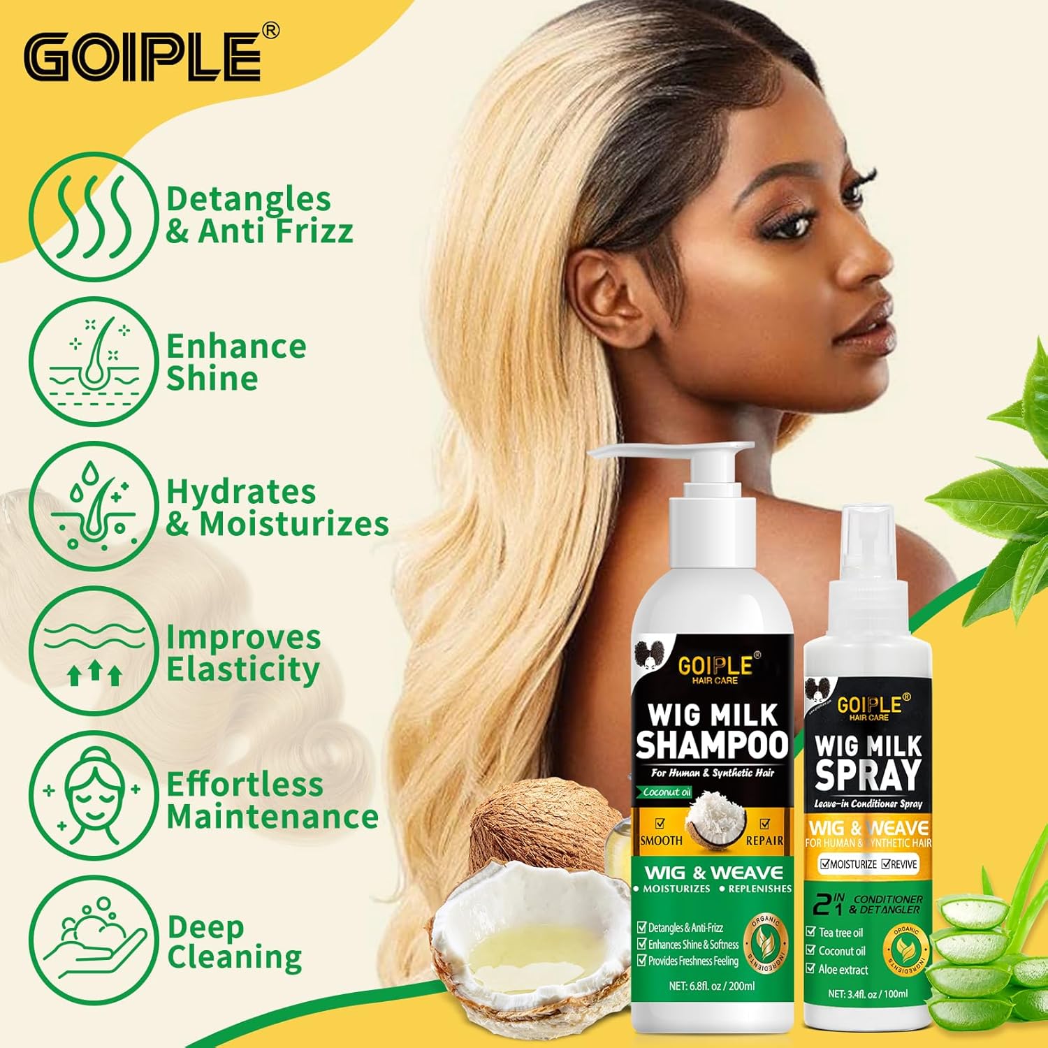 GOIPLE Kit 3 in 1 per la Cura  - Hair Care recensione e prezzo