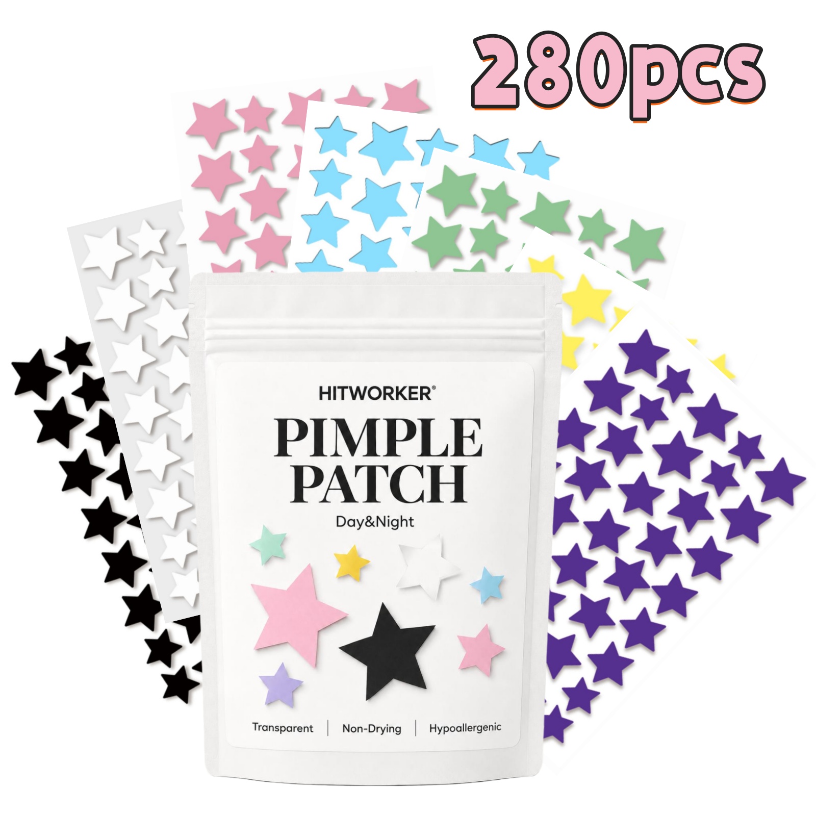 280 Pezzi Cerotti Colorati a F - Hydrocolloid Pimple Patch recensione e prezzo