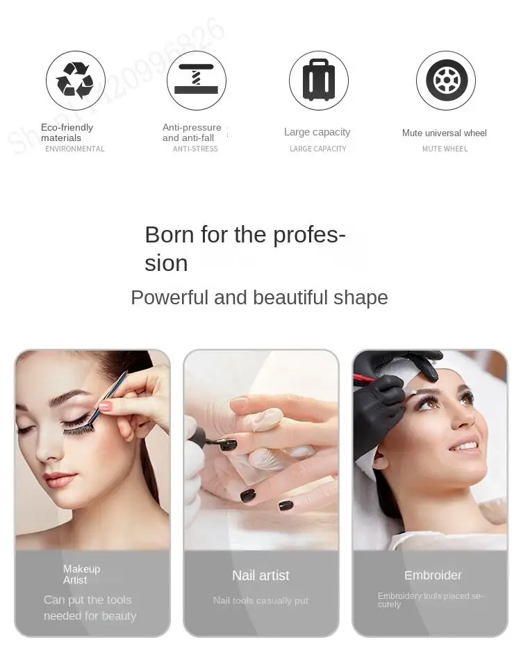 Valigia Trolley Professionale  - Makeup recensione e prezzo