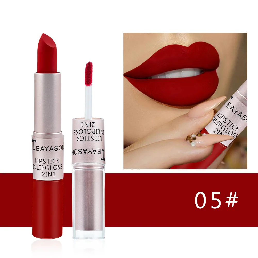 1PC Rossetto rosa Lucidalabbra - Matte Velvet Lip Tint Long Lasting recensione e prezzo