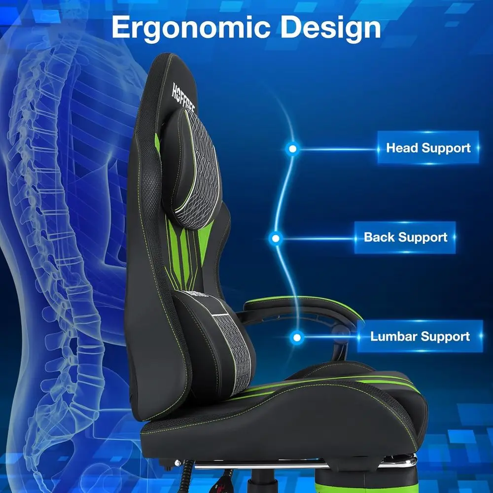 Sedia da gaming ergonomica con - Massage recensione e prezzo