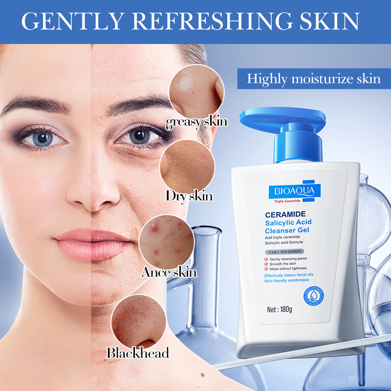 Gel Detergente con Ceramidi e  - Salicylic Acid Blackhead Remover recensione e prezzo