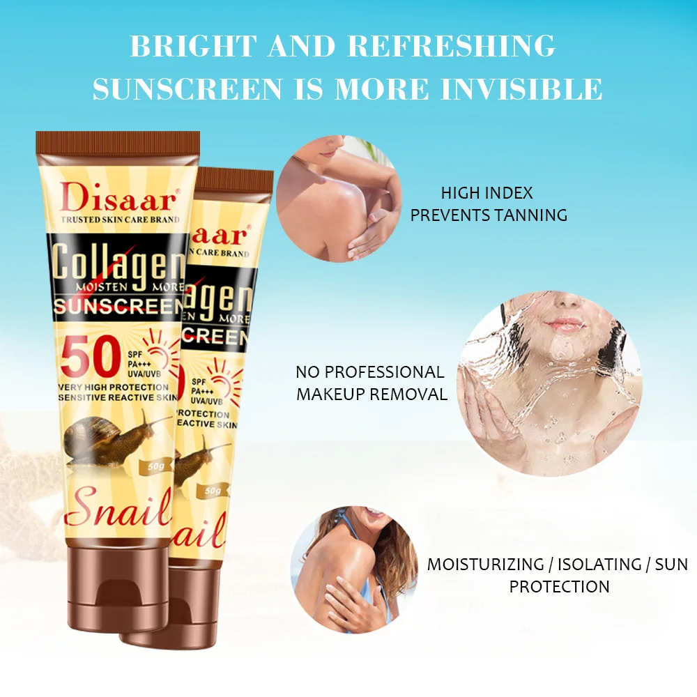 Crema Protettiva Solare Disaar - Spf 50 Waterproof Sunscreen recensione e prezzo