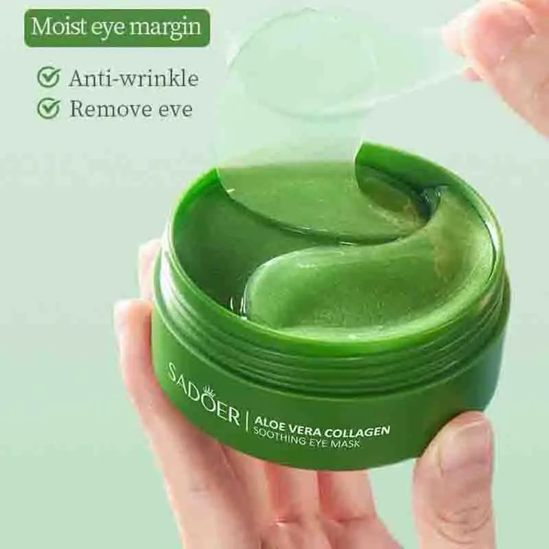 60 pz Aloe Vera Collagene Masc - Collagen Under Eye Patches recensione e prezzo