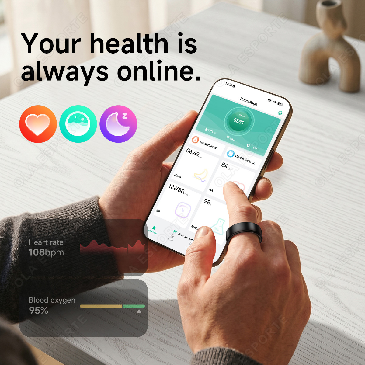 Anello Intelligente R10 con Cu - Health Monitors recensione e prezzo