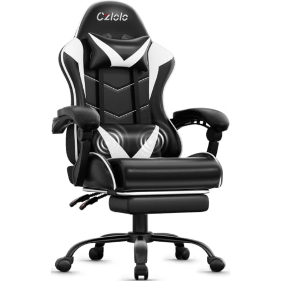 Sedia da Gaming con Poggiapied - Massage recensione e prezzo