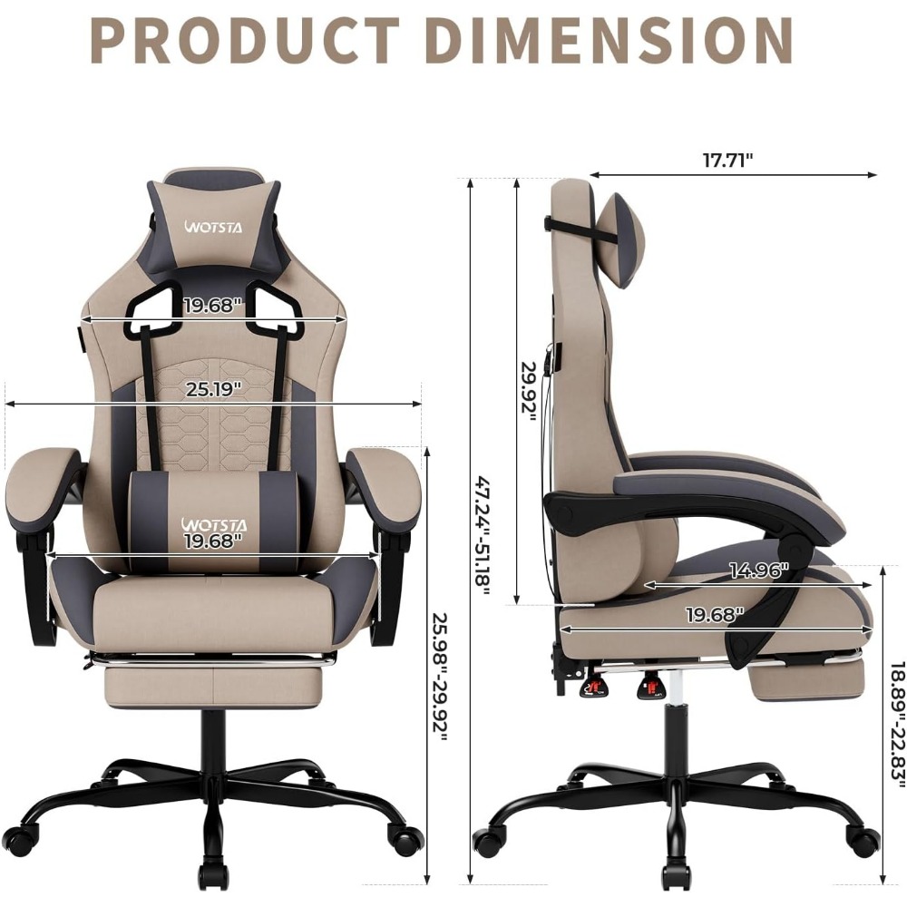 Sedia da Gaming Ergonomica con - Massage recensione e prezzo