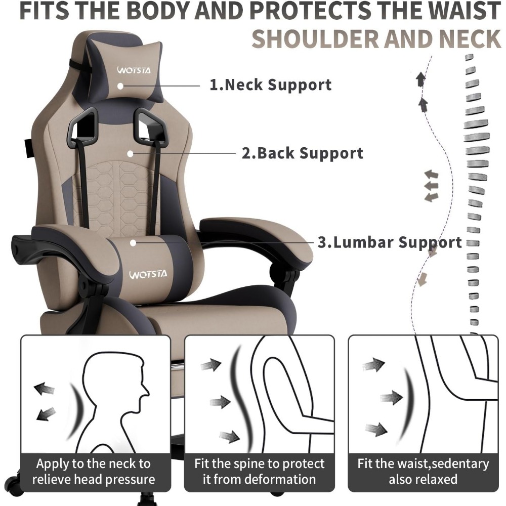 Sedia da Gaming Ergonomica con - Massage recensione e prezzo