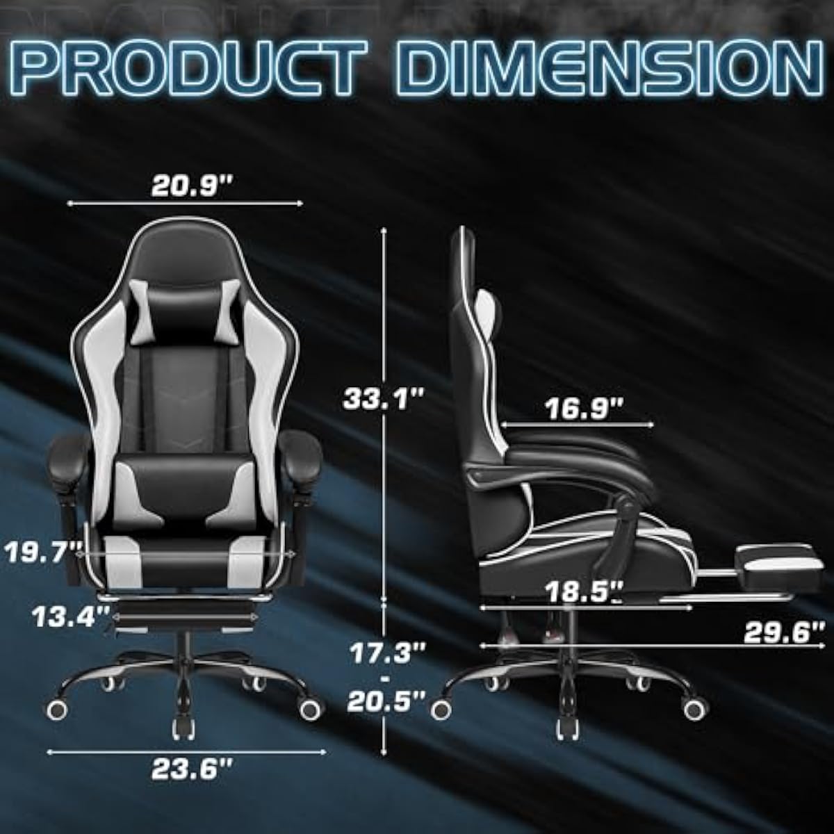 Sedia da Gaming con Altezza Re - Massage recensione e prezzo