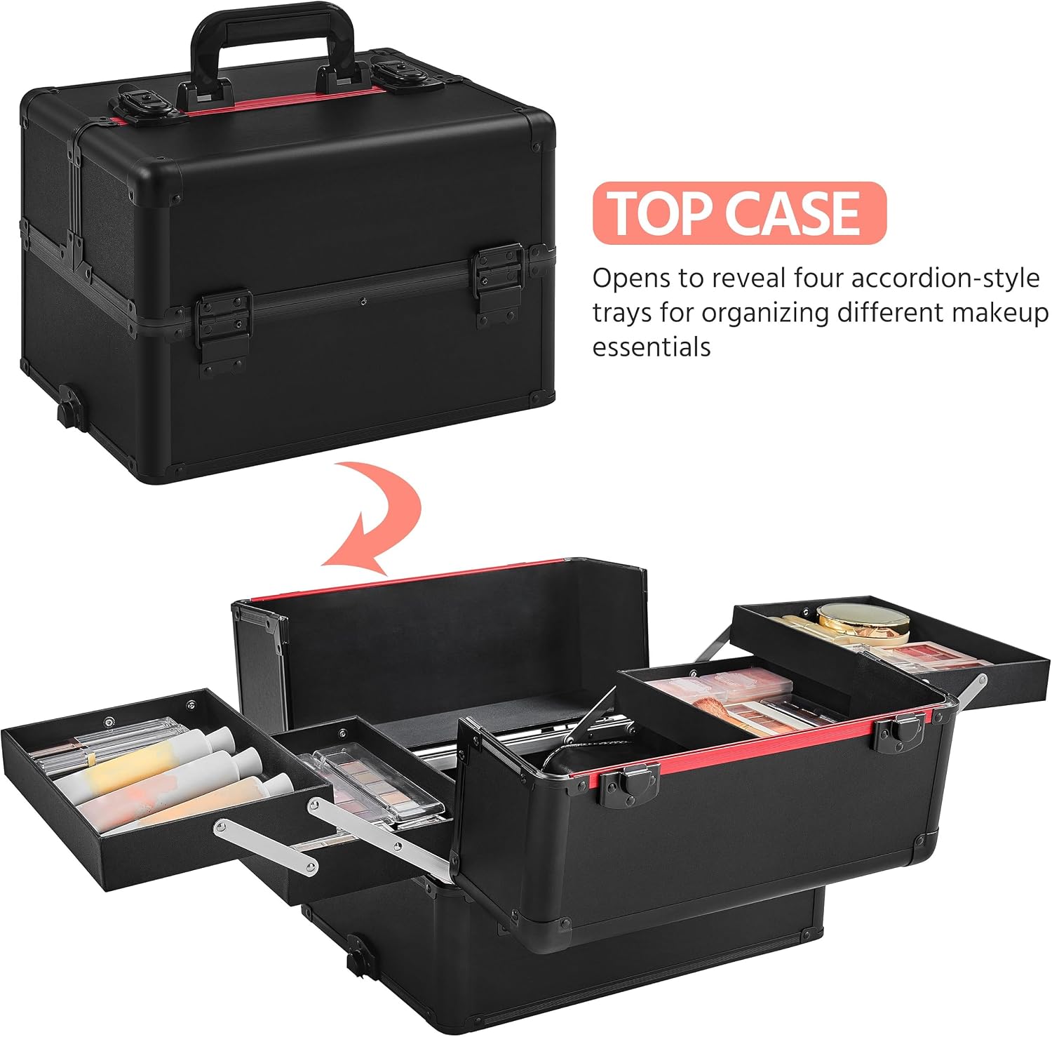 Valigia Trucco con Ruote, Carr - Makeup recensione e prezzo