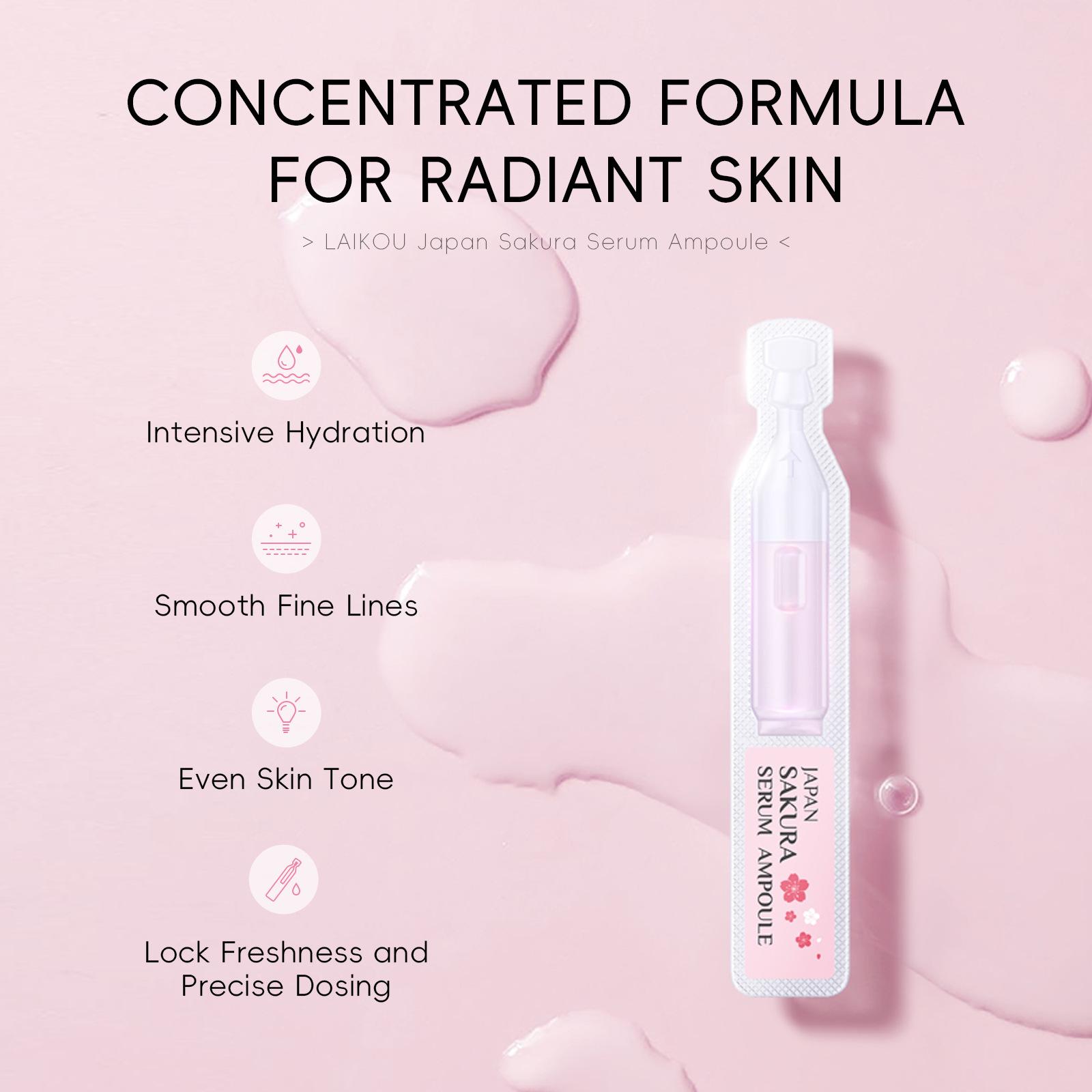 10 pezzi di siero viso idratan - Niacinamide Pore Shrinking Essence recensione e prezzo