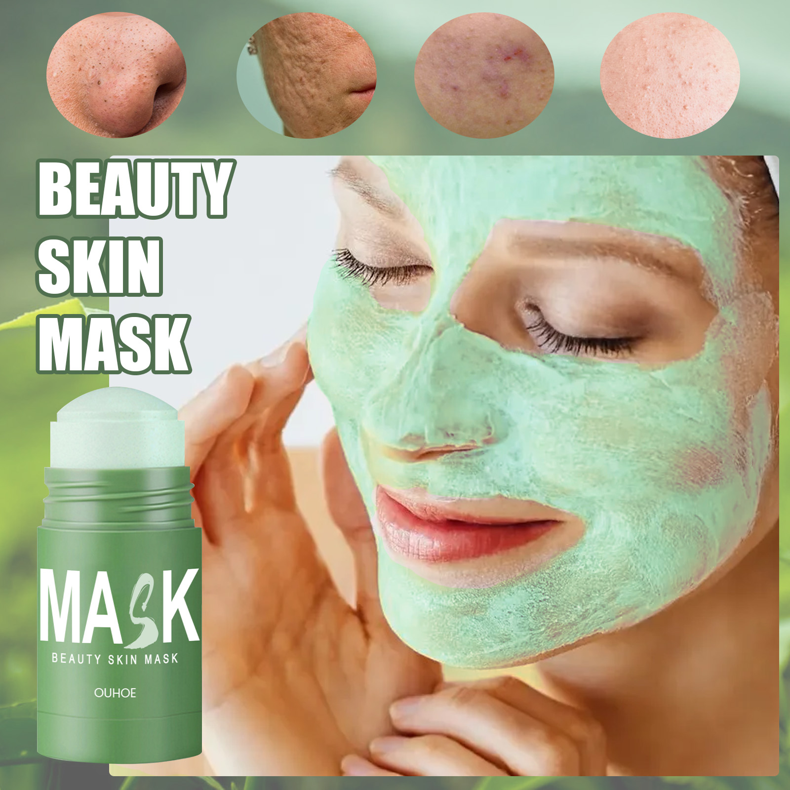 Maschera Solida al Tè Verde -  - Green Tea Cleansing Clay Mask recensione e prezzo